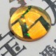天然メキシコオパール 0.55ct 【オレンジ&遊色】