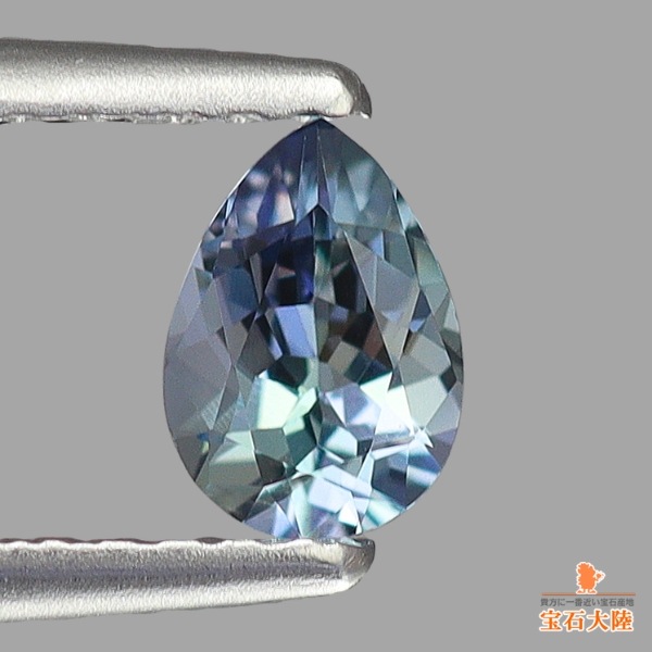天然ゾイサイト 0.39ct 【マルチカラー】 タンザニア