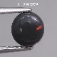 天然ブラックオパール 0.84ct 【ローリングレインボー】　レッド　