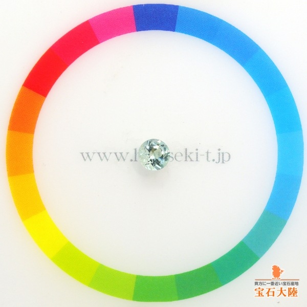 天然トルマリン 0.50ct 【アイスミントカラー】 アフガニスタン