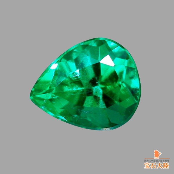 天然エメラルド 0.21ct 【美発色】 コロンビア