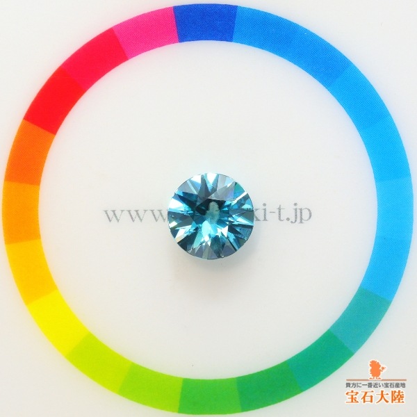 8/10まで大幅値下げ　最終　ブルージルコン5.71ct　k18 天然石 8/10まで大幅値下げ 最終 ブルージルコン5.71ct k18 天然石 8/10まで大幅