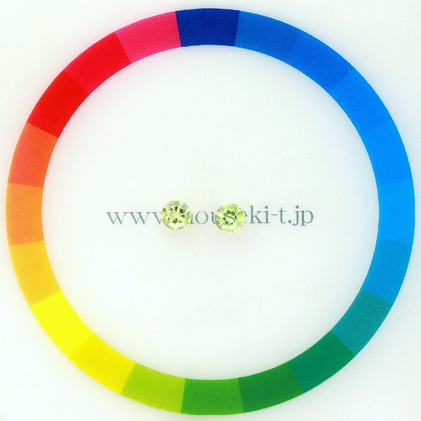 天然オパール 0.24ct/2P 【ハイアライト】 メキシコ