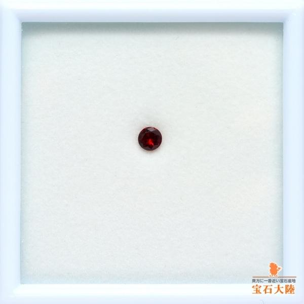 天然スピネル 0.18ct 【レッド】 ミャンマー
