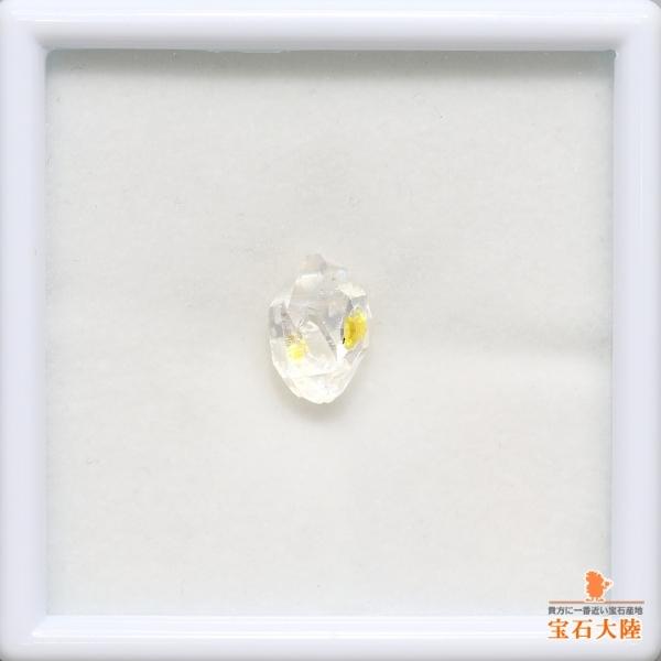 天然オイルインクォーツ 3.02ct 【動く気泡】 ラフ パキスタン