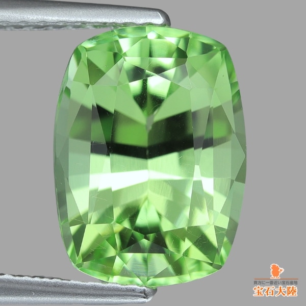 天然ペリドット 4.61ct 【爽やかミントグリーン】 美品 アフガニスタン