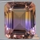 天然アメトリン 35.38ct 【濃厚ゴールド&ラベンダー】 ボリビア 日独ソ付