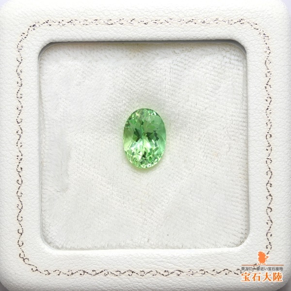 天然コーネルピン 4.10ct 【美発色ミントグリーン】ジェム品質