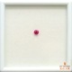 天然ルビー 0.18ct 【ミャンマー】 ラウンド