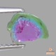 天然トリカラートルマリン 0.74ct 【パライバ】スライス ブラジル