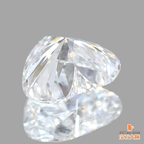 天然ダイヤモンド 0.43ct 【D IF TYPEⅡA】ハート GIA/中宝鑑定書付
