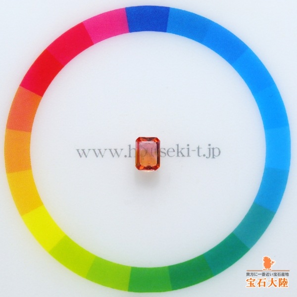 天然ヴェイリネナイト 0.40ct 【バイカラー】ナイジェリア