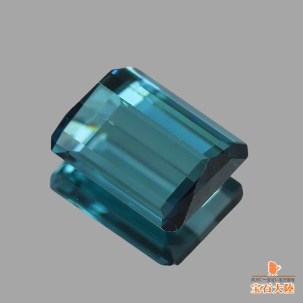 天然トルマリン 0.44ct 【インディゴライト】ブラジル 日独ソ付