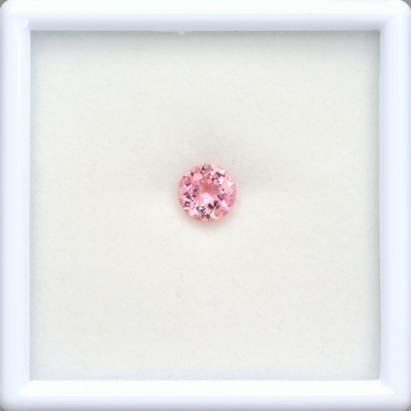 天然トルマリン 1.09ct 【ピュアピンク】 ラウンド