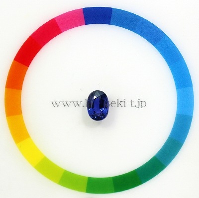 非加熱サファイア4.00ct 天然サファイア 0.43ct 【非加熱・美発色】 日独非加熱分析報告