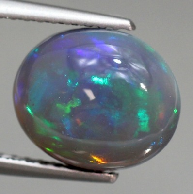 3.04ct天然ブラックオパールキャッツアイ【レア】ライトニグリッジ 中 