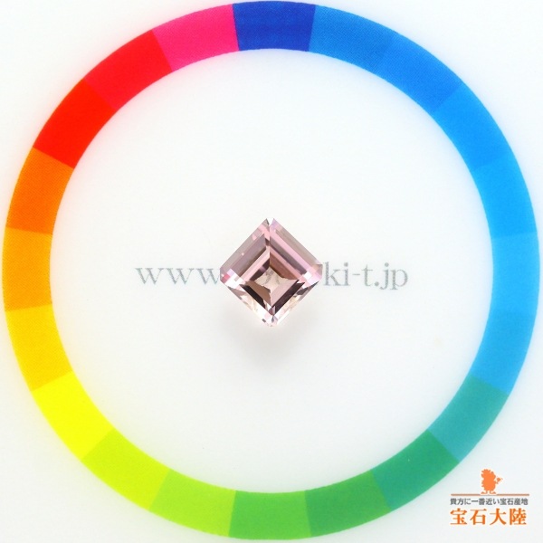 天然モルガナイト 1.52ct 【煌めくピンク】 美品 ナイジェリア