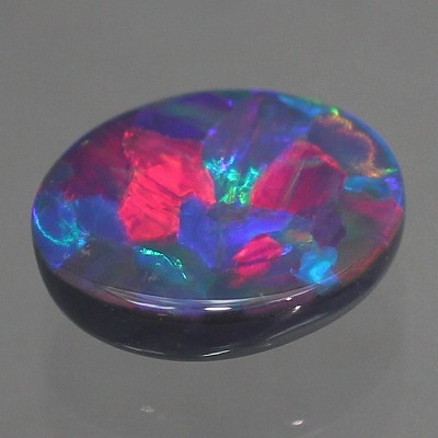 鑑別書つき天然ブラックオパール 1.56ct 鑑別書つき天然ブラックオパール 1.56ct