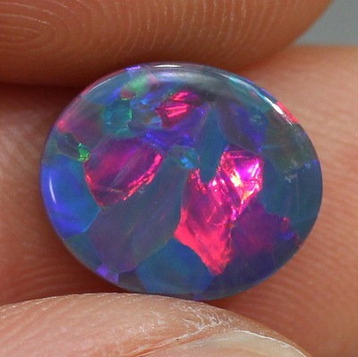 鑑別書つき天然ブラックオパール 1.56ct 鑑別書つき天然ブラックオパール 1.56ct
