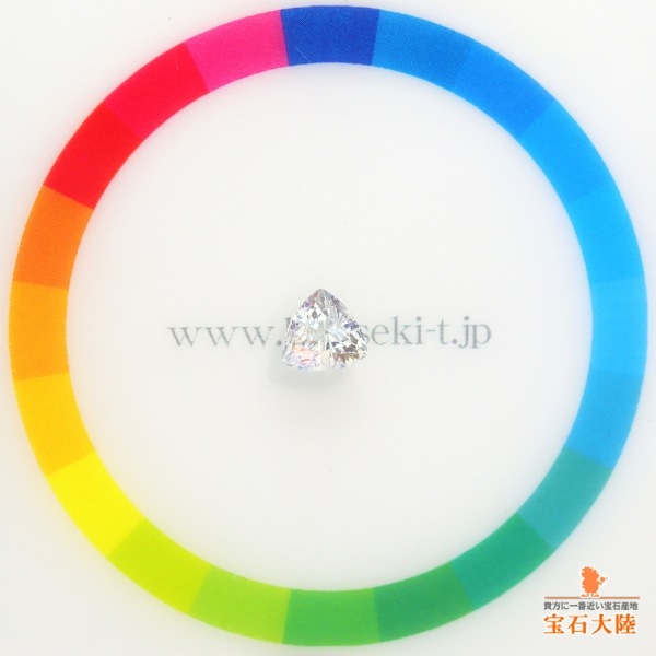 天然アンデシンラブラドライト 0.75ct 【レインボー】 マダガスカル