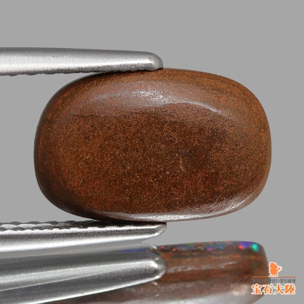 天然ボルダーオパール 2.25ct 【マルチ美遊色】ジェム品質 オパールトン産