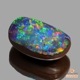 天然ボルダーオパール 2.25ct 【マルチ美遊色】ジェム品質 オパールトン産