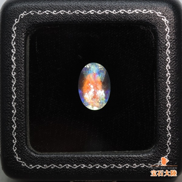 天然アンデシンラブラドライト 6.22ct 【レインボー・美品】マダガスカル