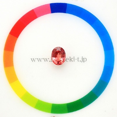 天然スピネル 1.27ct 【オレンジレッド】 ミャンマー