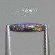 0.98ct天然ブラックオパール【オレンジレッド遊色】