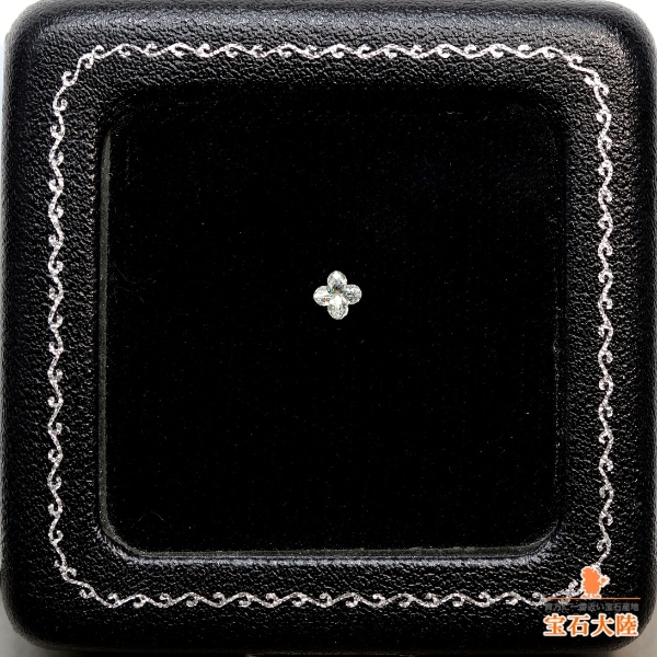 天然ダイヤモンド 0.19ct 【リリィカット】E VS2 GIA鑑定付　※オーダー限定