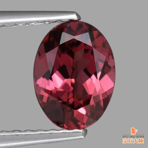 天然ロードライトガーネット 1.40ct 【パープリッシュレッド】