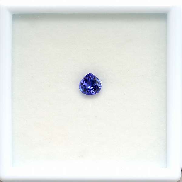 天然タンザナイト 0.89ct 【パープリッシュブルー】 マロンシェイプ