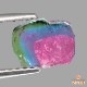 天然トリカラートルマリン 0.85ct 【パライバ】 スライス ブラジル