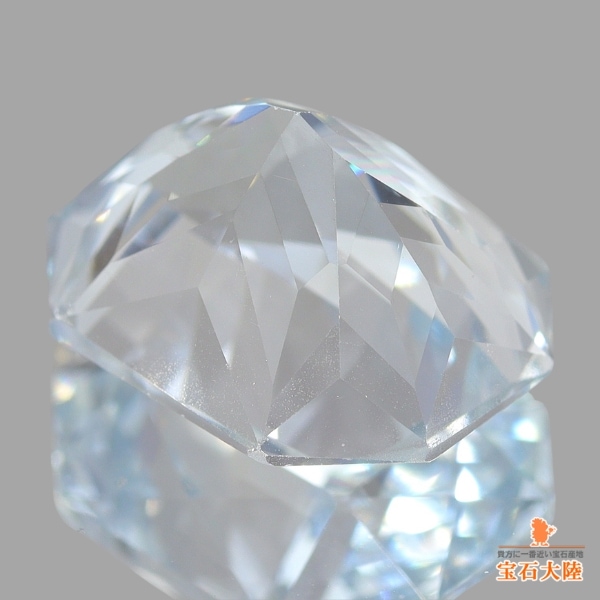 天然サファイア 7.48ct 【非加熱・ホワイト】 日独非加熱分析報告書付