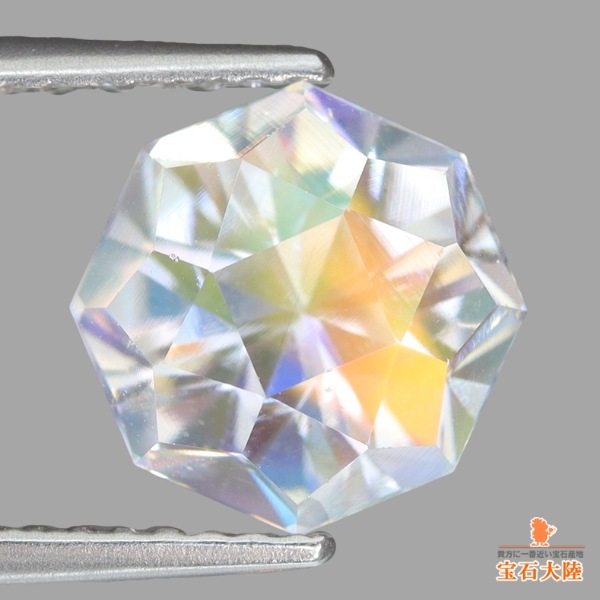 天然アンデシンラブラドライト 2.74ct 【レインボー】マダガスカル