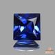 天然ブルーサファイア 0.30ct 【プリンセスカット】 マダガスカル
