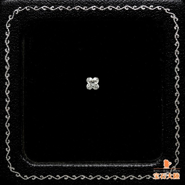 天然ダイヤモンド 0.21ct 【リリィカット】E VS1 GIA鑑定付　※オーダー限定