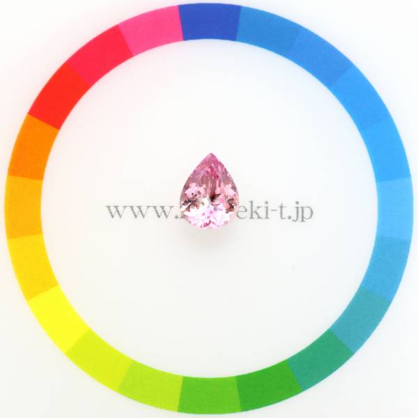 天然ピンクゾイサイト 1.50ct 【美発色ピンク】 IFクラス 日独ソ付