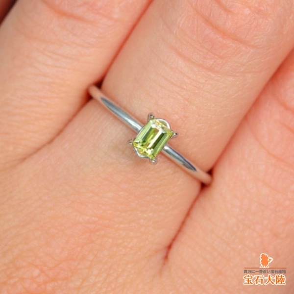 天然イエローサファイア 0.43ct【非加熱】マダガスカル 日独ソ付