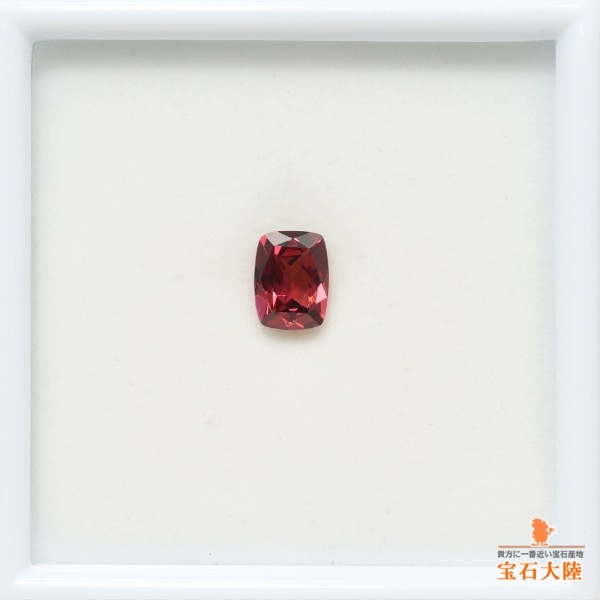 天然ロードライトガーネット 1.71ct 【ワインレッド】