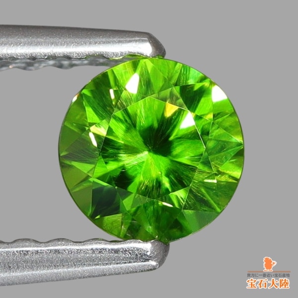 天然デマントイドガーネット 0.41ct 【ホーステール
