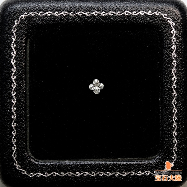 天然ダイヤモンド 0.23ct 【リリィカット】E VS1 GIA鑑定付　※オーダー限定