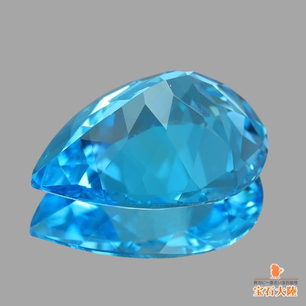 天然トパーズ 8.53ct【鮮やかスイスブルー】ブラジル
