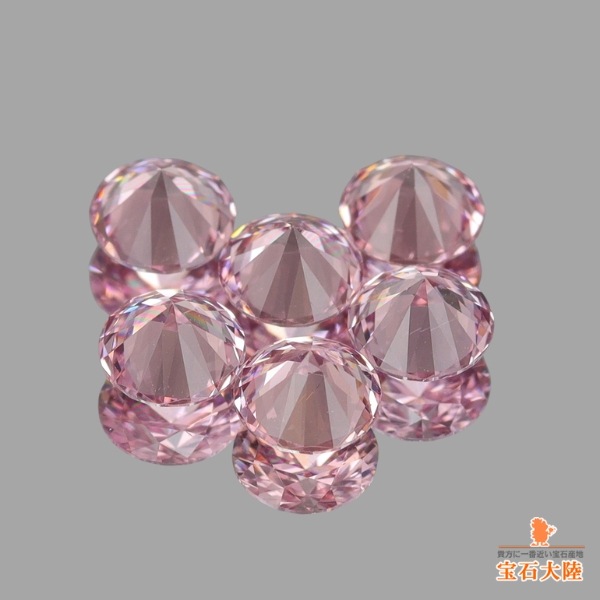 天然石　マラヤガーネット 天然マラヤガーネット 2.18ct 【Dragon・ダイヤカット】UV蛍光 美品