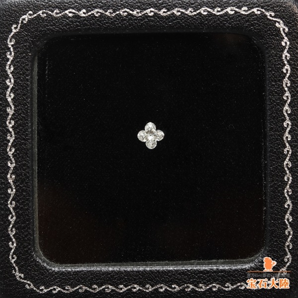 天然ダイヤモンド 0.25ct 【リリィカット】E VS1 GIA鑑定付　※オーダー限定