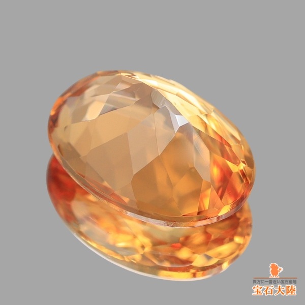 天然インペリアルトパーズ 1.10ct 【美オレンジカラー】 ブラジル