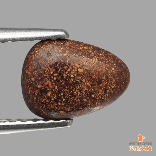 天然ボルダーオパール 1.42ct 【グリニッシュブルー遊色】