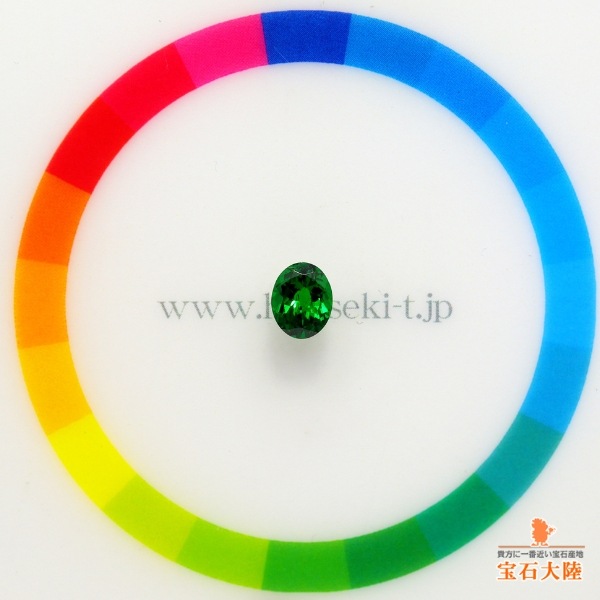 宝石ルース 『限定！たまに出会える美しいとツァボライト！』天然グリーンガーネット 天然石ルース（裸石）・ツァボライト（グリーンガーネット