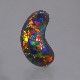 天然ブラックオパール 0.73ct 【レッド美遊色】 　　