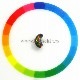 天然ブラックオパール 0.73ct 【レッド美遊色】 　　